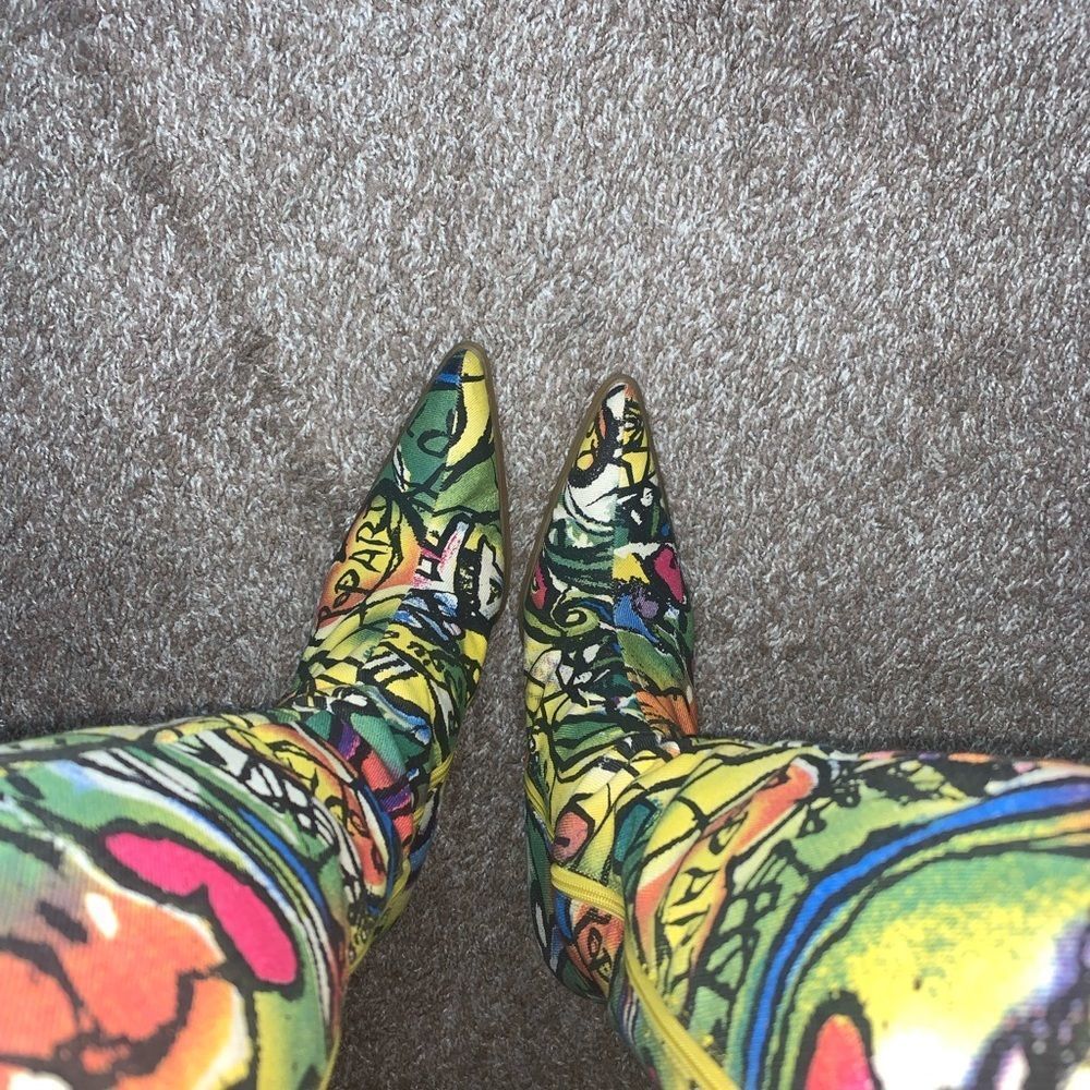 Graffiti Boots